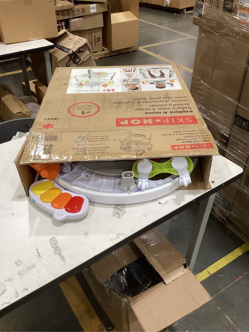 Condition photo showing Good Condition for skip hop baby activity center: interactive play center with 3-stage grow-with-me functionality, 4mo+, explore & more explore & more activity center