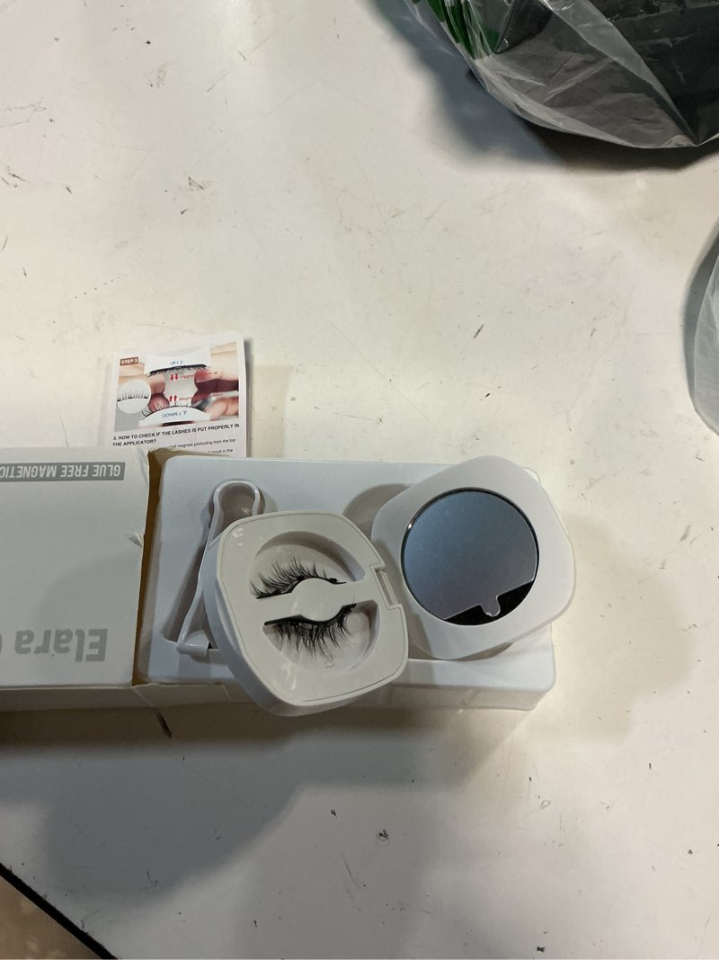 Condition photo showing Good Condition for magnetic eyelashes,magnetic eyelashes with applicator,reusable magnetic lashes without eyeliner,glue-free false lashes,waterproof, lightweight,suit for natural makeup(natural)