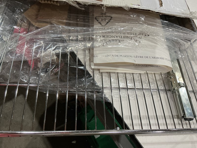 Condition photo showing Good Condition for holdn’ storage pull out cabinet organizer, steel metal cabinet drawers slide out