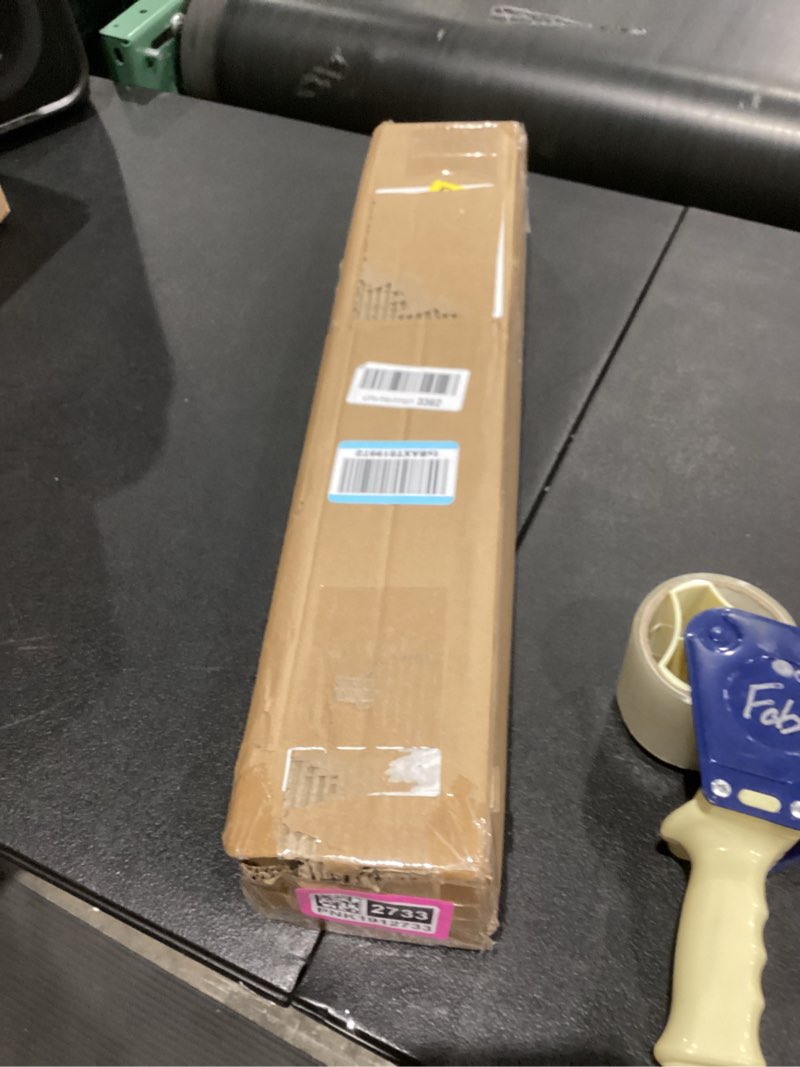 Condition photo showing Good Condition for LazBlinds Cordless Bamboo Roman Shades, Privacy Blinds for Interior Windows, Room Darkening Roll Up Bamboo Blinds for Home & Patio, 22.5" W x 48" H, Highfield Teak Pricacy - Highfield Teak 22 1/2" W x 48" H