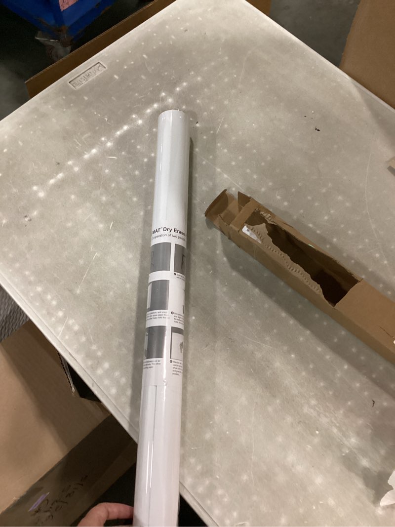 Condition photo showing New/Like New for size unknown afmat white board sticker for wall, peel and stick whiteboard wallpaper, stain-proof & super sticky dry erase wall decal, dry erase contact paper roll adhesive for table/door, 3 markers ws1