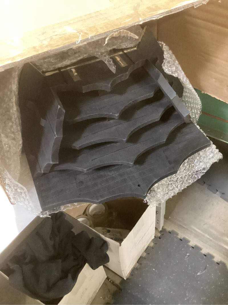 Condition photo showing As Is for vireesr extra large wooden castle bat houses for outside bat box for outdoors - four chamber box perfectly designed to attract bats - durable and easy to hang(bat house ? xl black)