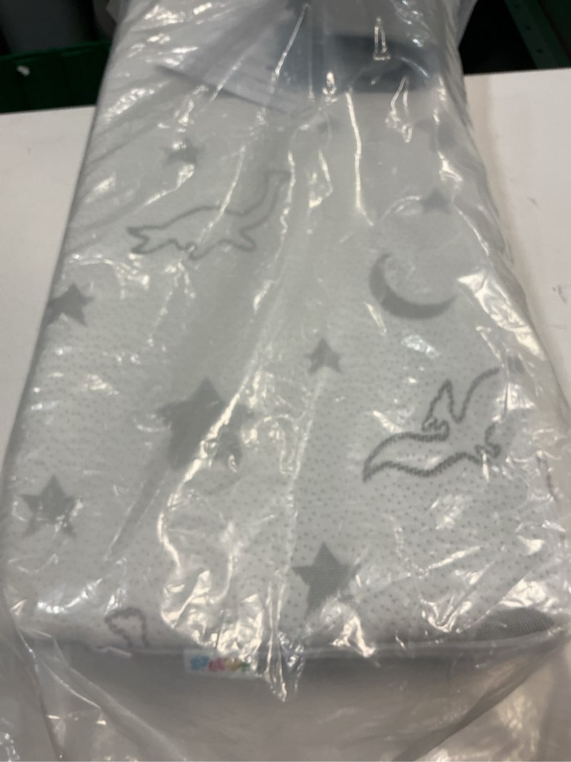 Condition photo showing Good Condition for trifold pack and play mattress 38"x26", pack n play mattresses with dual sided soft & firm memory foam foldable portable crib baby mattress with washable cover and carry bag 38"*26"*1.5"