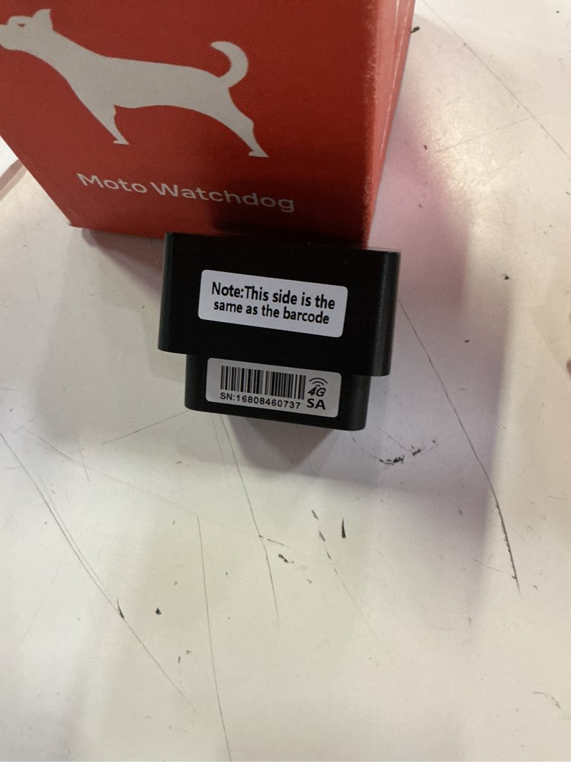 Condition photo showing Good Condition for gps tracker for vehicles, no subscription with real-time location, mileage tracking, speeding monitoring, route history, geofence, obd, for fleets & families, usa, any vehicle 1998+, moto watchdog