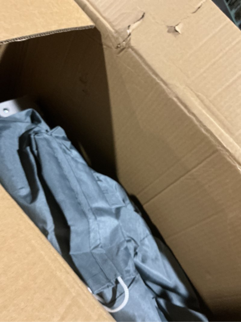 Condition photo showing As Is for G TALECO GEAR Foldable Playpen for Babies and Toddlers, 50"x50" Portable Play Yard with Mat, Kids Collapsible Play Pen with Sturdy Metal Frame & Mesh Walls, Indoor & Outdoor Baby Fence Play Area Grey 50"x50"