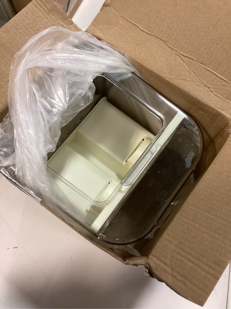 Condition photo showing Good Condition for BAGHPBM No Mess Automatic Bird Feeder,Multifunctional Parrot Seed Feeders,Transparent Seed Food Cont