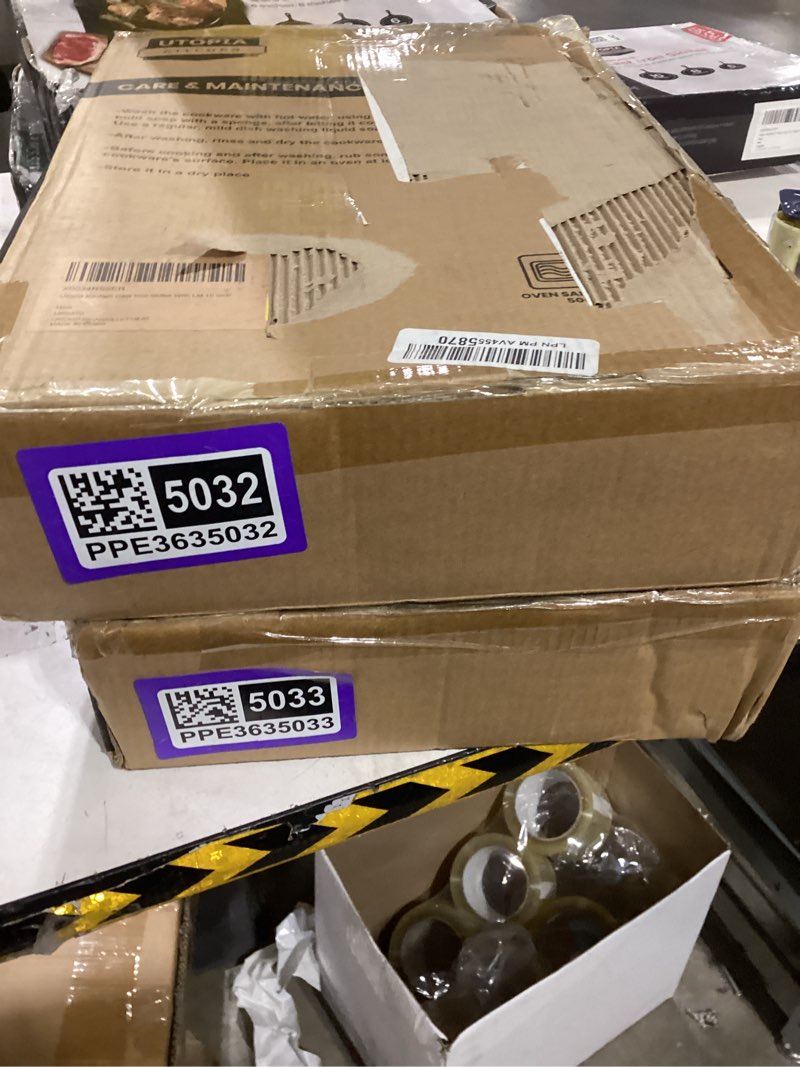 Utopia Kitchen Saute Fry Pan - Pre-Seasoned Cast Iron Skillet With Lid - Nonstick Frying Pan 10 inch