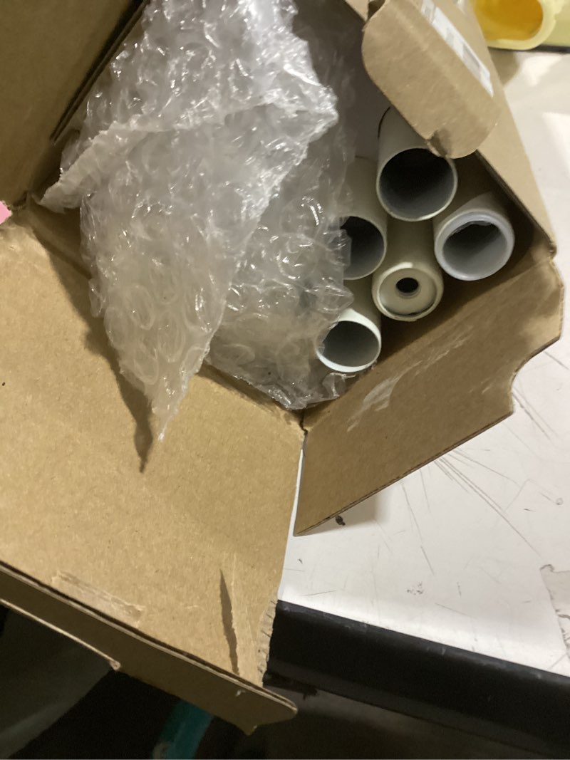 Condition photo showing Good Condition for KAMANINA White Curtain Rod No Drilling 32 to 58 Inches, 5/8 Inch Adjustable Curtain Rods for Windows with 3M Adhesive Brackets without Drilling 2 Pack White 32-58"?2Pack?