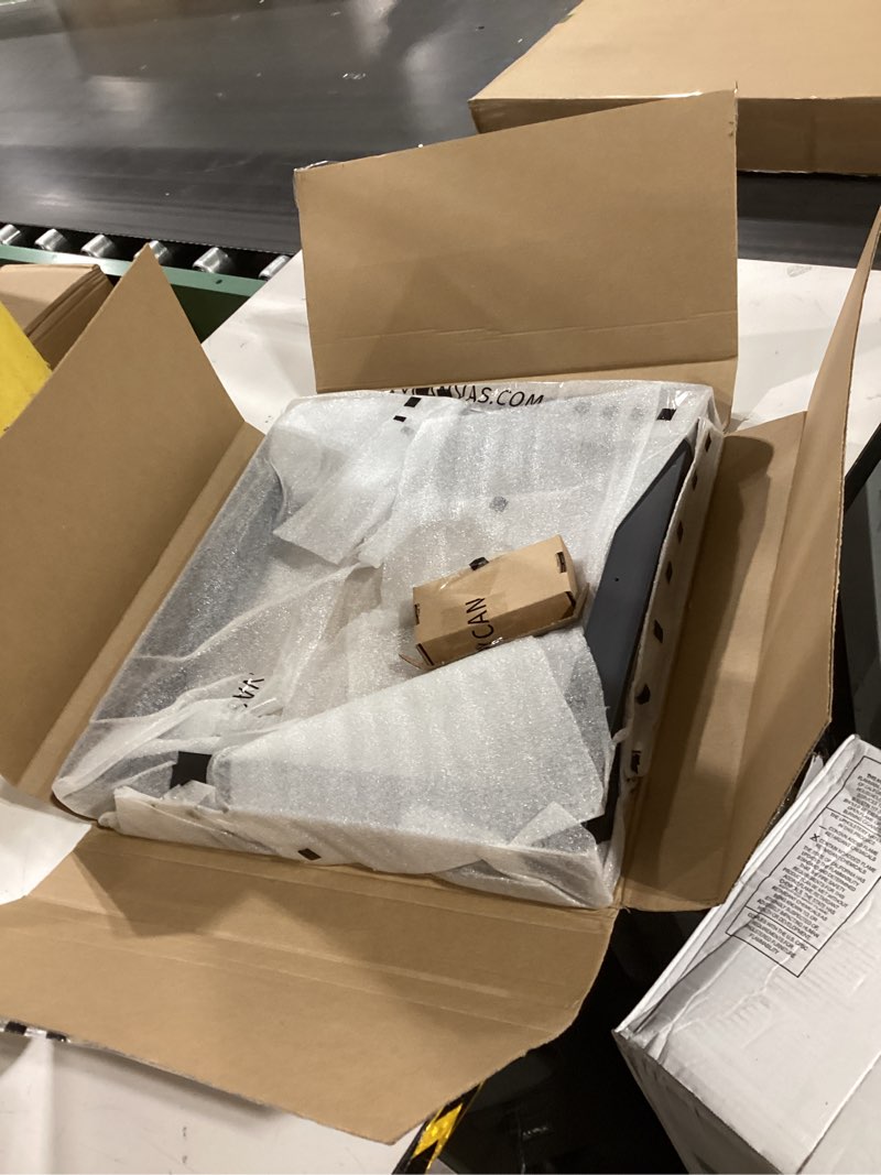 Condition photo showing As Is for PIXY CANVAS Floater Frame 14x14 for 1-1/2 (1.5) inch Deep Canvas Paintings/Canvas Prints/Wood Canvas Panels/Wall Art/Wall Decor/Home Decor/Artwork (Black, 14 x 14 inch, Square) 14 x 14 inch Black