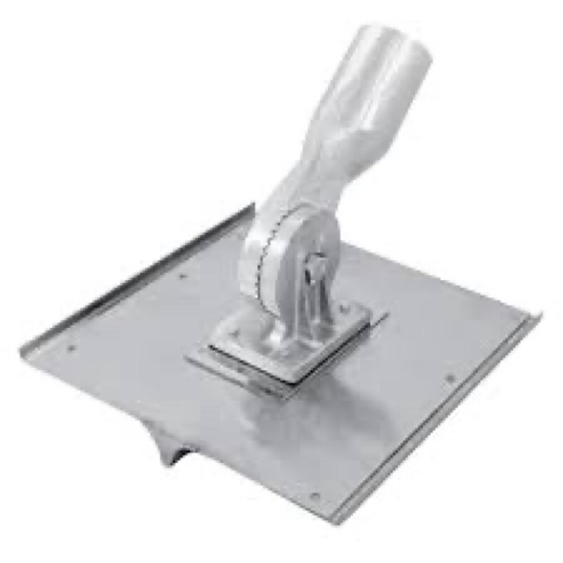 Kraft Tools CC026 8"x8" Stainless Steel Walking Seamer/Groover 1/2"R w/Threaded Handle Socket