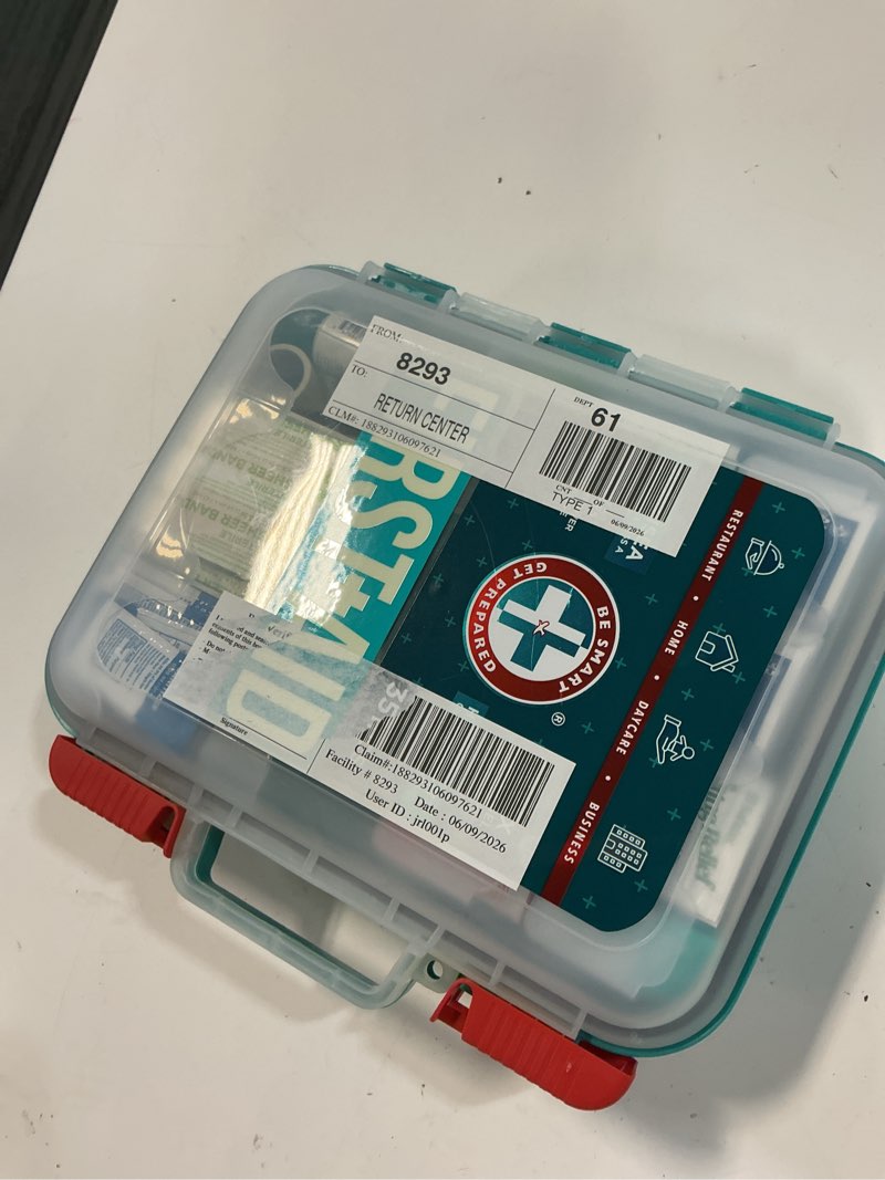 Condition photo showing Good Condition for be smart get prepared first aid kit osha/ansi, 351 ct.