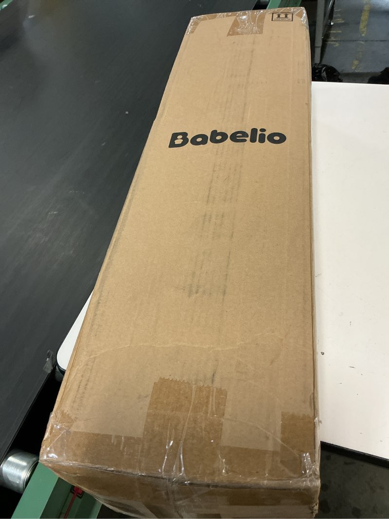 Condition photo showing New/Like New for Babelio Breathable Crib Mattress, Dual-Sided, Memory Foam, Waterproof, Removable and Machine-Washable Cover, for Toddler and Baby 52" x 27.5" Crib Mattress Cloud 1