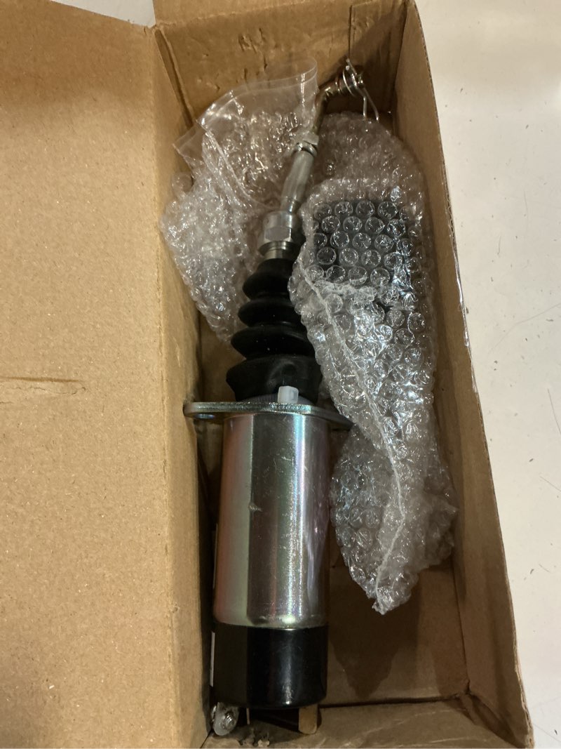 Condition photo showing New/Like New for zeekee 1502 series fuel shut off solenoid stop solenoid 1502-12d6u2b2s2a compatible with woodward 307-2546 diesel engine 12v