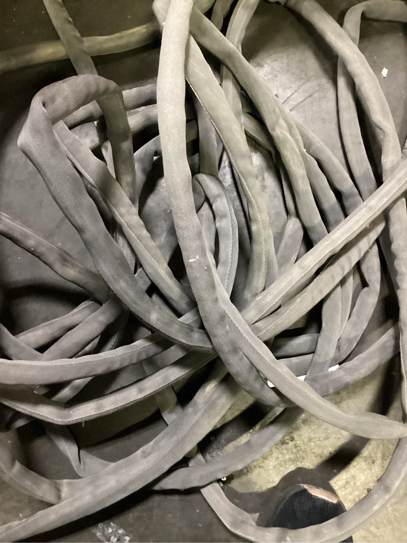 Condition photo showing As Is for teknor apex zero-g 5/8 in. d x 50 ft. l heavy duty commercial grade garden hose