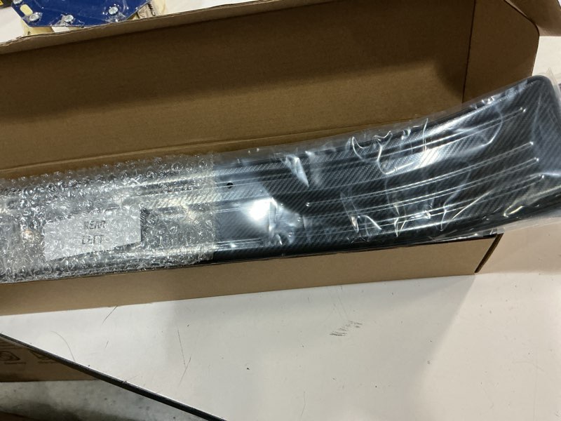 Condition photo showing Good Condition for for honda crv cr-v accessories accessory, for honda crv cr-v accessories 2026 2025 2024 2023, door sill protector protectors trim, door entry guard, stainless steel, carbon fiber, 4pcs