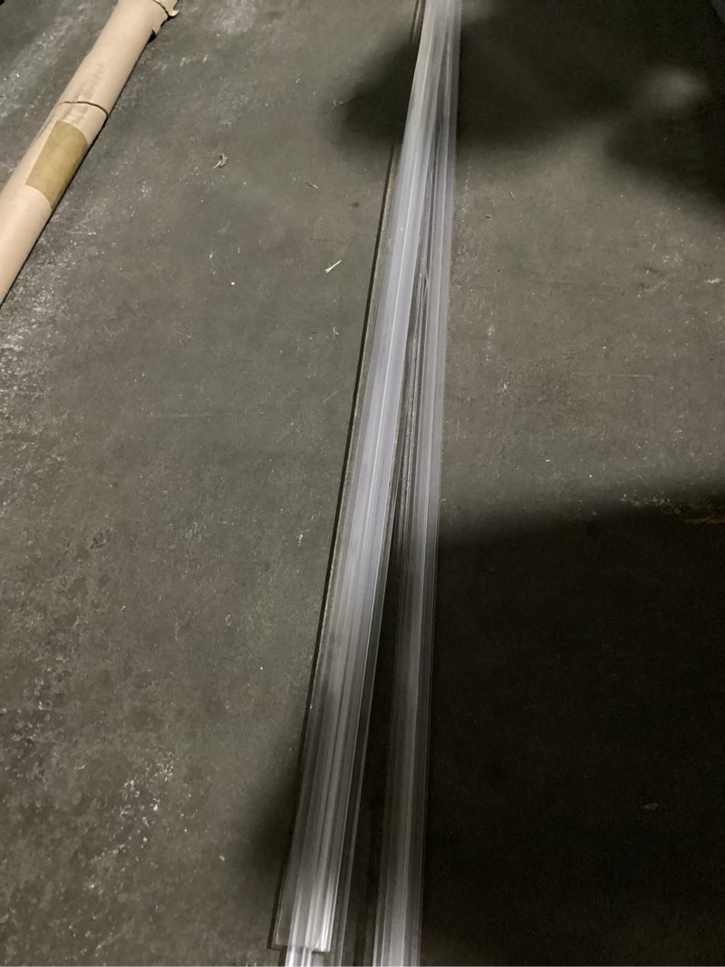 Condition photo showing As Is for shower door verticial sideseal h-type3 pack