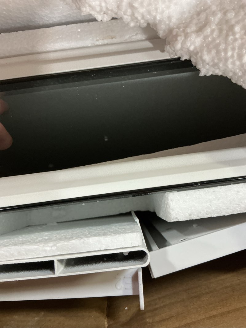 Condition photo showing Good Condition for TETOTE 36 x 32 Medicine Cabinet with Tempered Beveled Mirror White Bathroom Mirror Cabinet Aluminum Cabinet DTC Hinges, Stepless Adjustable Shelves, Recessed/Surface-Mounted 32"L x 36"W White