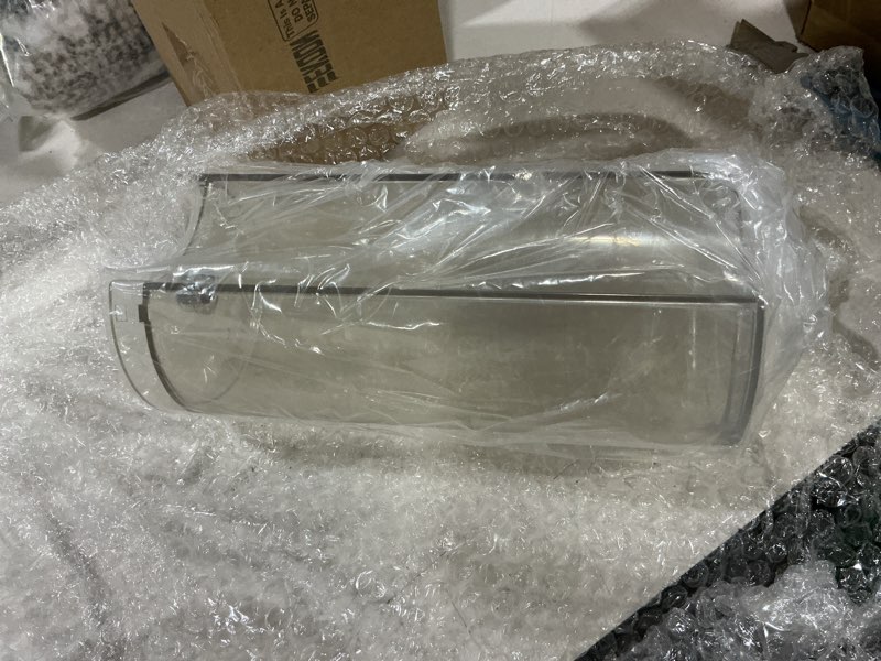Condition photo showing As Is for feekoon water tank reservoir & lid cover replacement compatible with nespresso vertuo next, compatible with krups xn910b xn9105 xn910c coffee machine, coffee machines replacement parts, clear