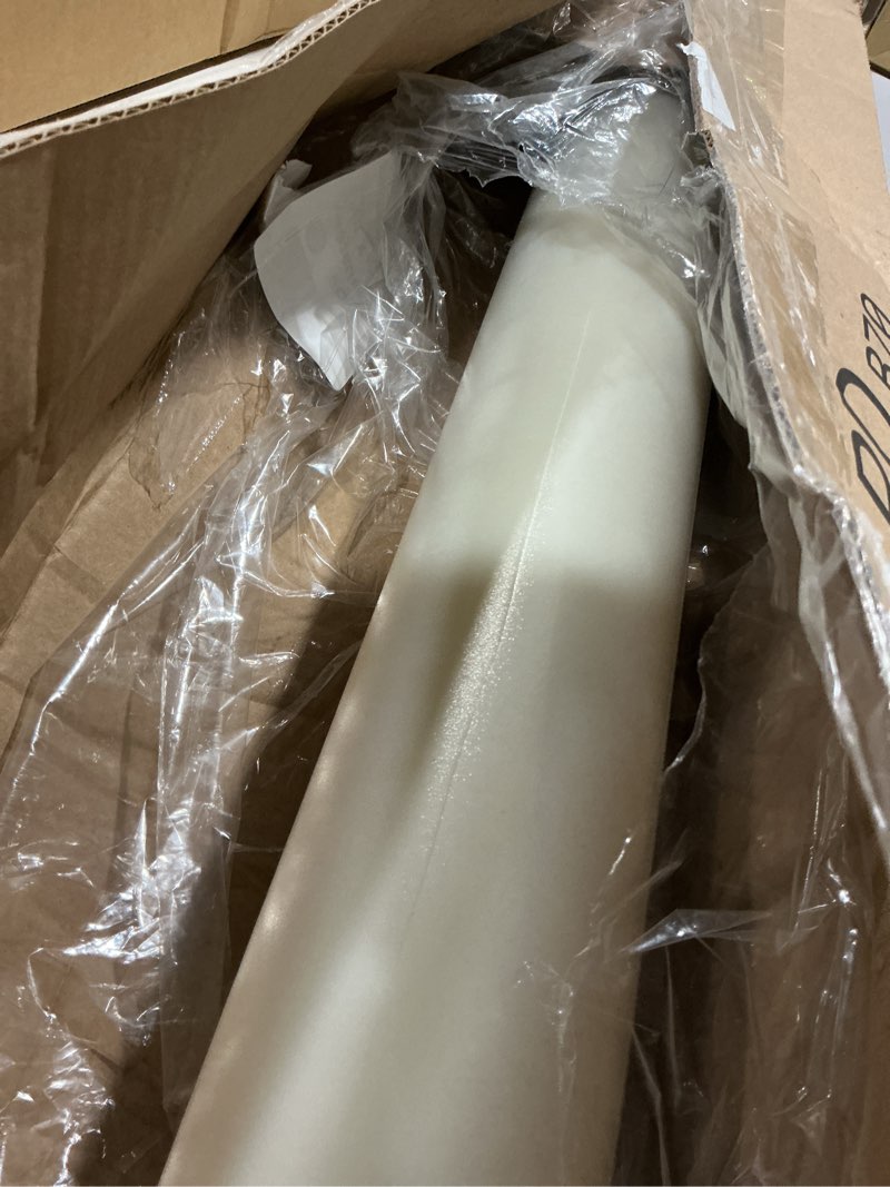 Condition photo showing As Is for tapemanblue transfer tape for vinyl, 24 inch x 100 feet, clear film with medium-high tack adhesive. american-made application tape for vinyl graphics