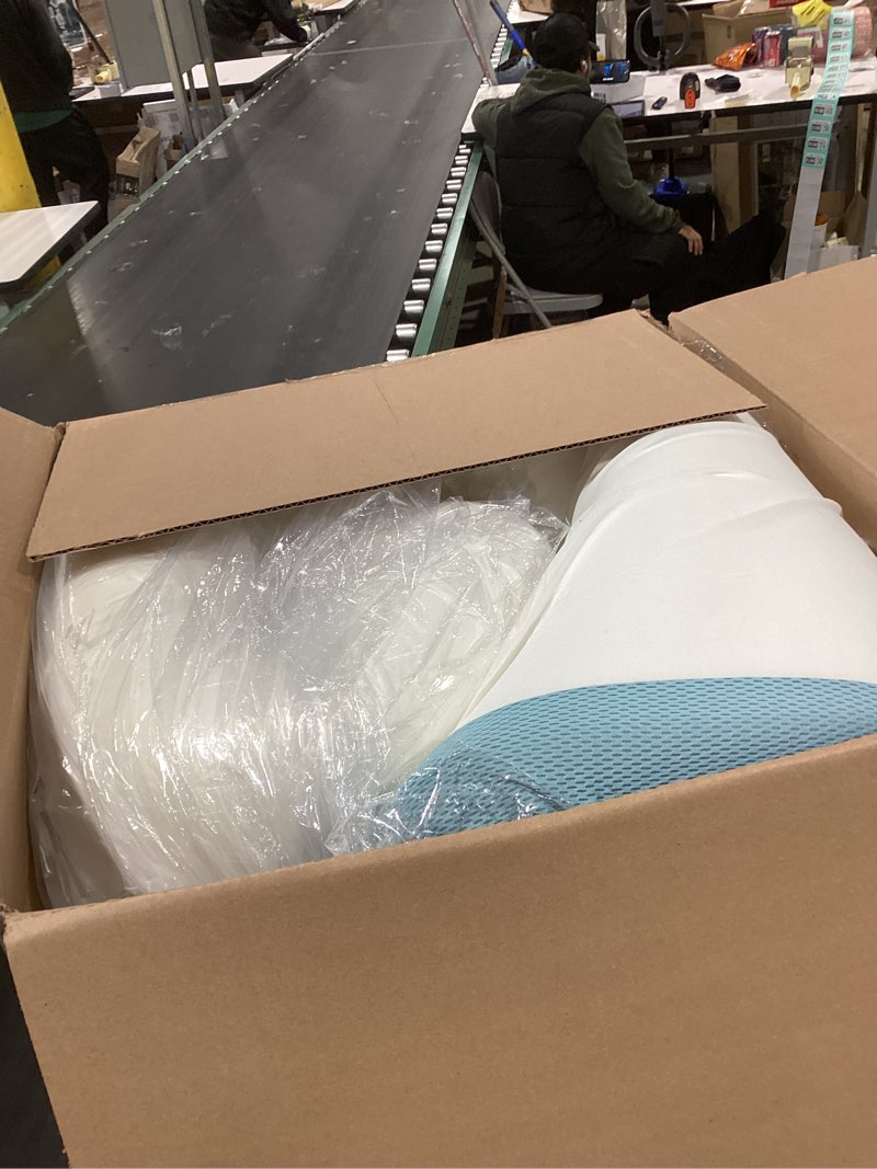 Condition photo showing Good Condition for tempur-pedic tempur-adapt + cooling 3-inch queen mattress topper medium luxury premium foam, washable cover, medium cooling topper,white queen 3" + cooling