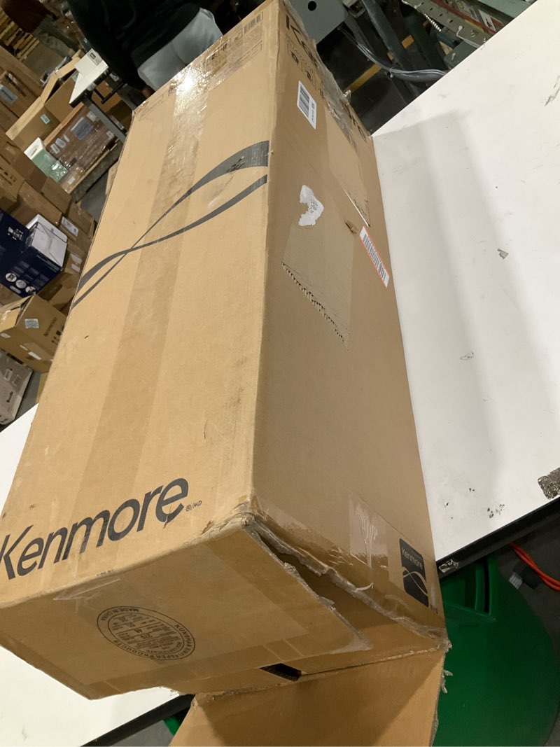 Condition photo showing As Is for Kenmore Intuition Bagged Upright Vacuum Lift-Up Carpet Cleaner 2-Motor Power Suction with HEPA Filter, 3-in-1 Combination Tool, HandiMate for Floor, Pet Hair, 14pounds, Green