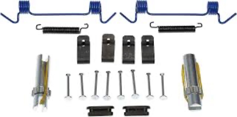 JDMSPEED HW7311 Rear Parking Brake Hardware Kit Compatible with Chevrolet Avalanche Express Silverad