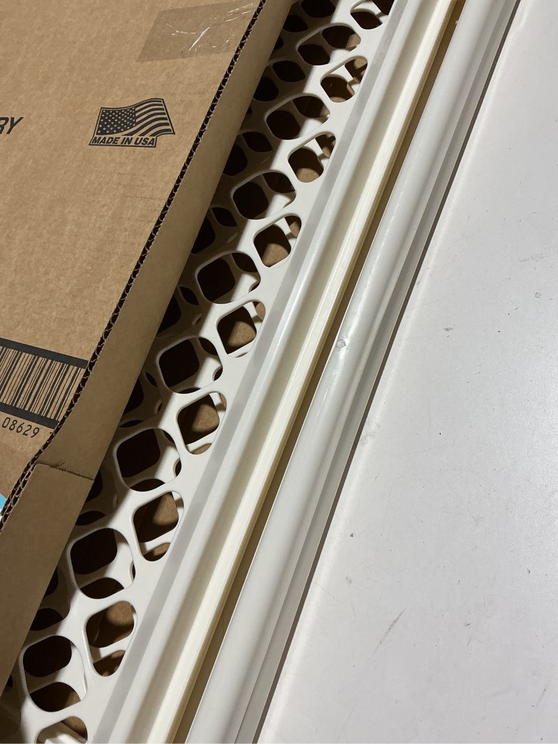 Condition photo showing Good Condition for Toddleroo by North States - Supergate Ergo Baby Gate: Plastic Baby Gate for Stairs & Doorways - Adjustable Indoor Safety Gate - Made in USA - 26 to 42 Inches Wide - 26 Inches Tall - Ivory