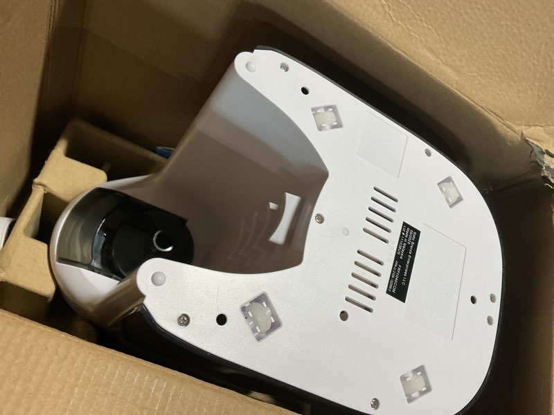 Condition photo showing As Is for baby brezza new and improved formula pro advanced formula dispenser machine - automatically mix a warm formula bottle instantly - easily make bottle with automatic powder blending, white