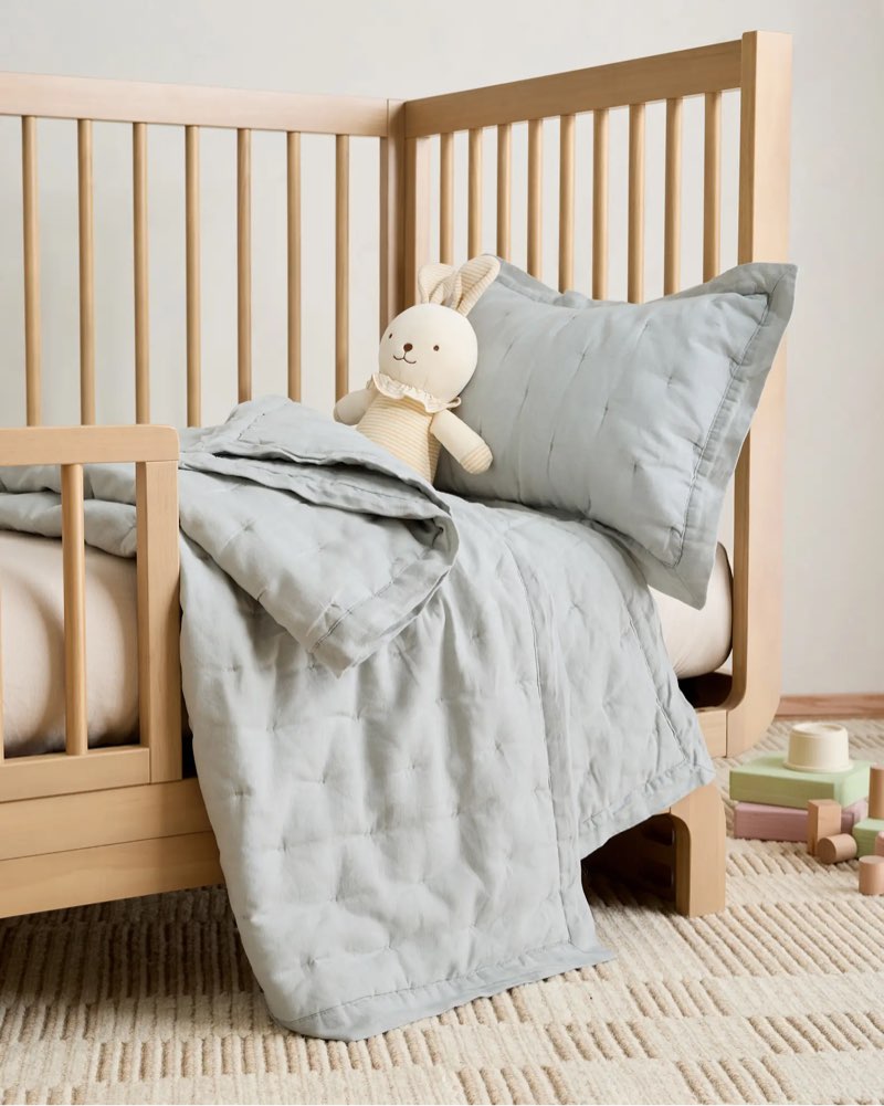 european linen dream sham set mist 20”x36”