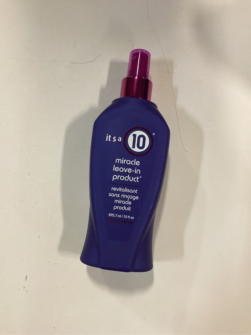 Condition photo showing New/Like New for It's a 10 Haircare Miracle Leave-In product, 10 fl. oz.