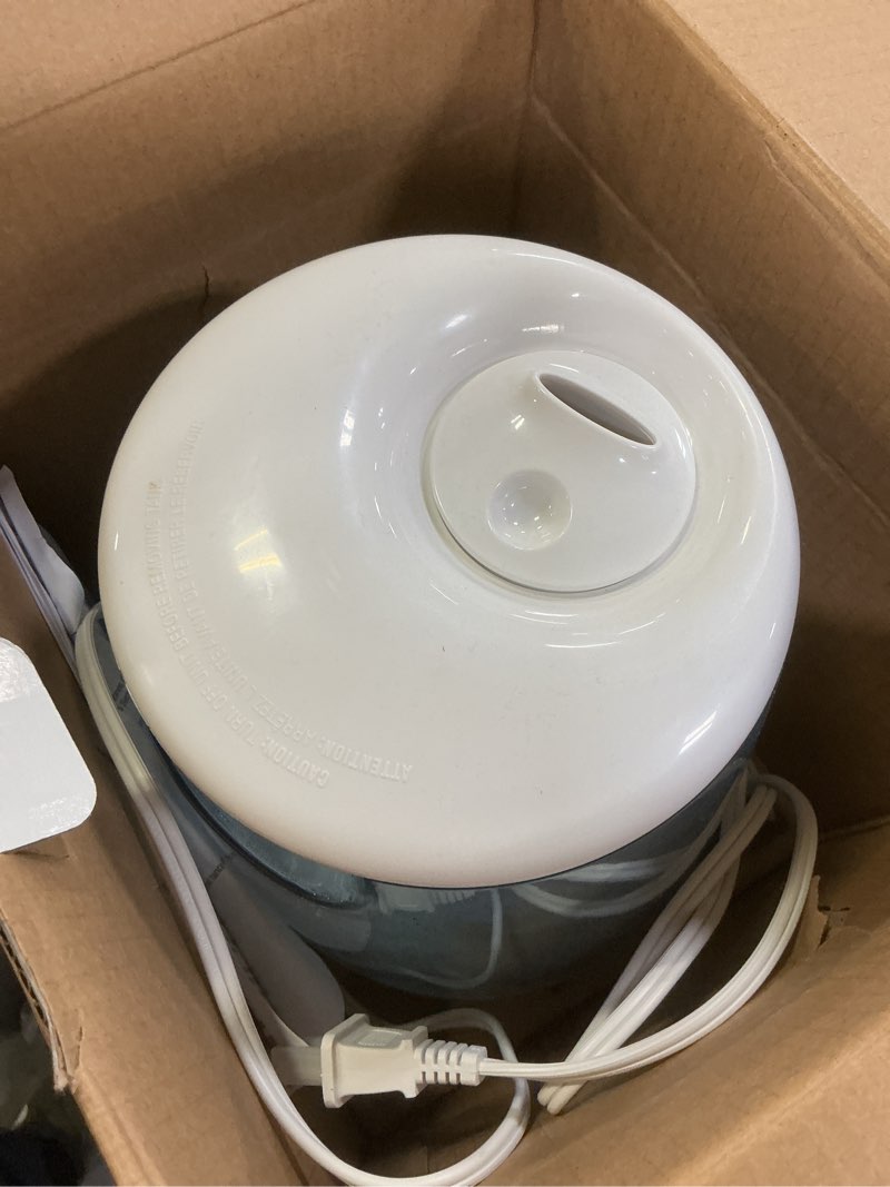 Condition photo showing As Is for Vicks Filter-Free Ultrasonic Humidifier, Recommended by Pediatricians*, 1.2 Gal Ultrasonic Cool Mist Humidifiers for Bedrooms & Kids Rooms, Works with Vicks VapoPads