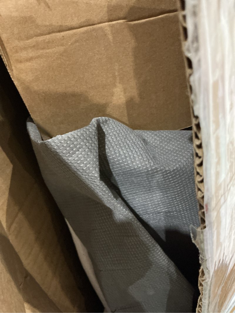 Condition photo showing As Is for 9 inch high profile california king box spring strong metal frame mattress foundation, quiet noise-free,easy assembly, 3000lbs max weight capacity california king boxspring