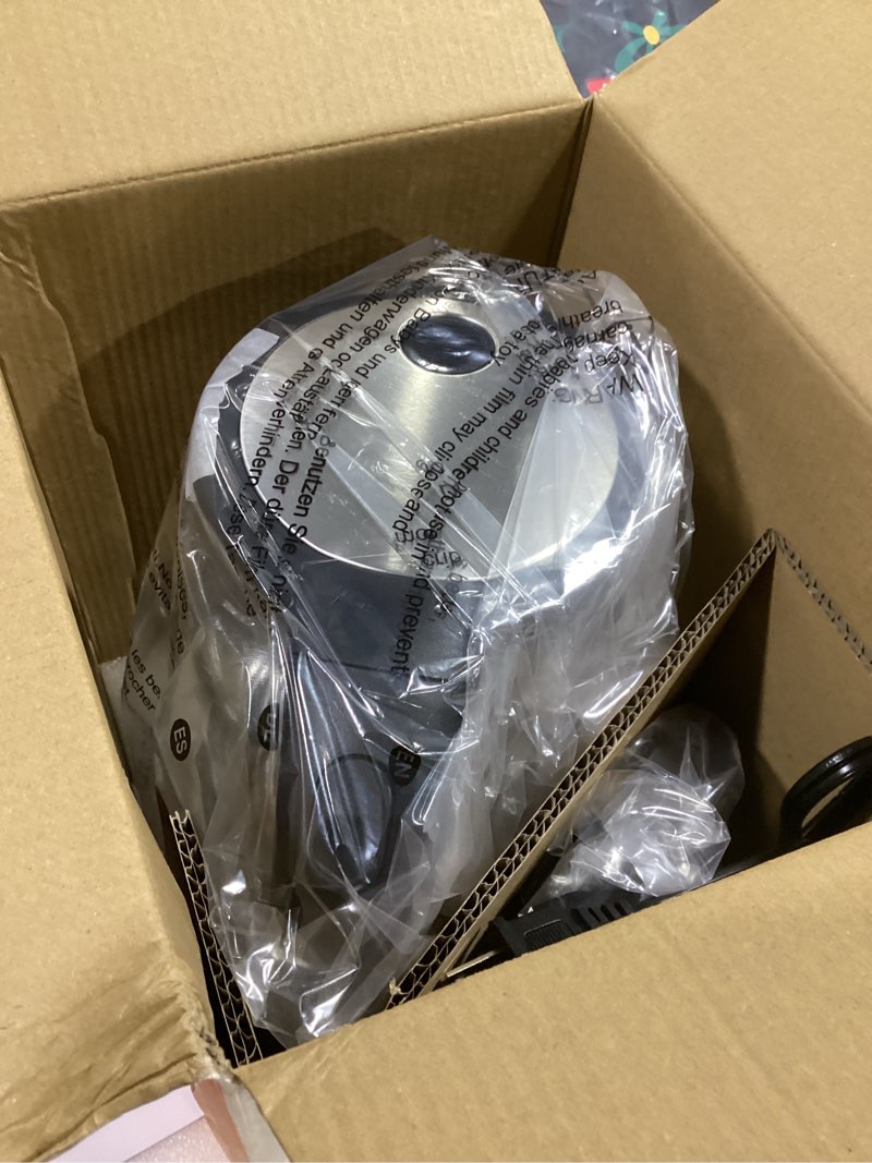 Condition photo showing New/Like New for Cosori Electric Kettle, No Plastic Contact With Water, Wide Mouth For Easy Cleaning, Auto Shut Off, 1.7L Tea Kettle & Hot Water Boiler, Water Heater & Teapot, Borosilicate Glass, Black, 1500W 1.8 Quarts Black