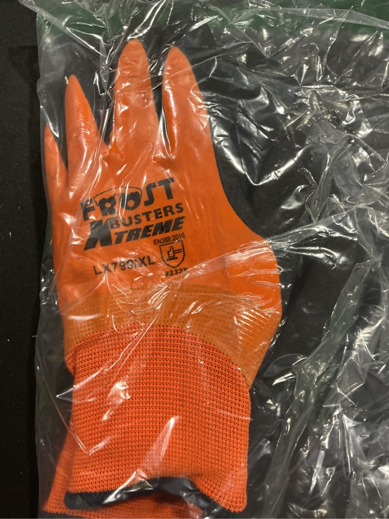 Condition photo showing Good Condition for Frost Busters LX799 Waterproof Insulated Work Gloves, Freezer Gloves, Thermal Winter Work Gloves, Co