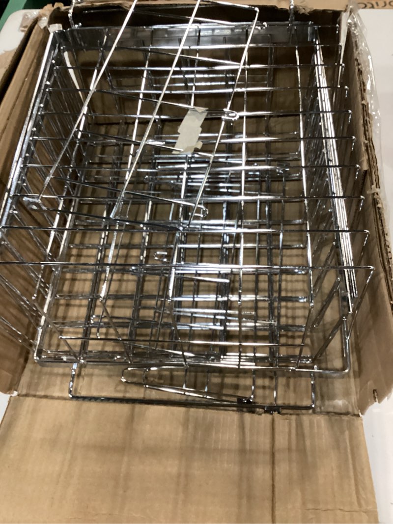 Condition photo showing Good Condition for Orgneas Chest Freezer Organizer Bins with Dividers, Large Capacity Deep Freezer Baskets Expandable From 15.5" to 24.5" with Removable Divider Sheets for Easy Sort and Organize Frozen Food, 2Pcs
