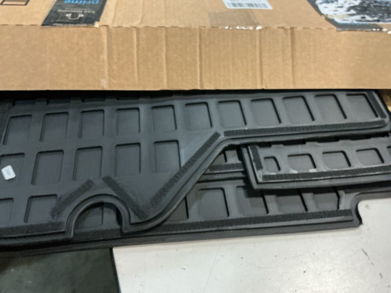 Condition photo showing Good Condition for powoq 5 seats cargo mat compatible with 2010-2024 toyota 4runner trunk mat tpe cargo liner trunk liner back seat protector replacement for 2010-2024 toyota 4runner accessories rear backrest mats fit w/ and w/o sliding tray