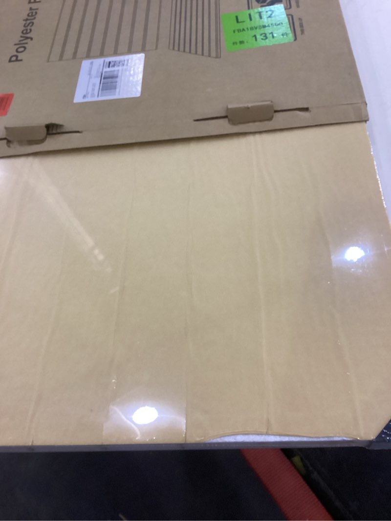 Condition photo showing Good Condition for Soundproof Wall Panels Self-Adhesive, 3 Pack Large Acoustic Panels 47.2"x23.6"x0.35" High Density Sound Proof Panels for Walls, Noise Absorbing for Home Studio, Office, Game Room 3 Pack Beige