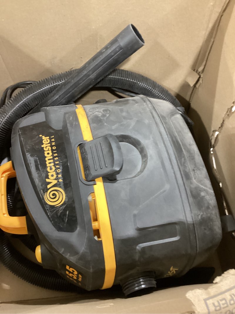 Condition photo showing Good Condition for Vacmaster Professional Beast Series VFB511H 0201 5-Gallon 5.5 Peak HP Wet/Dry Vac, Black Upgraded 5 Gal