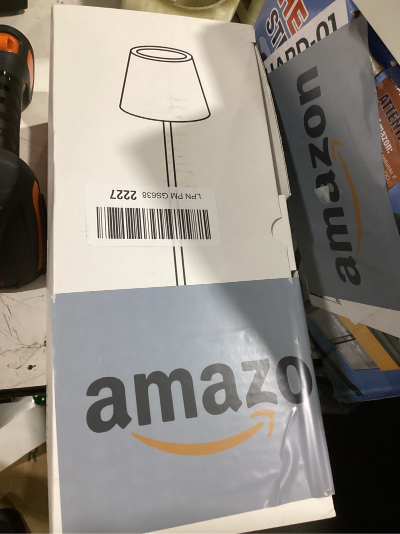 Condition photo showing New/Like New for kdg 2 pack cordless table lamp, portable led desk lamps, 5000mah battery operated, 3 color stepless dimming up, for restaurant, bedroom, outdoor camping, coffee shop, night light, rechargeable (black) black-2