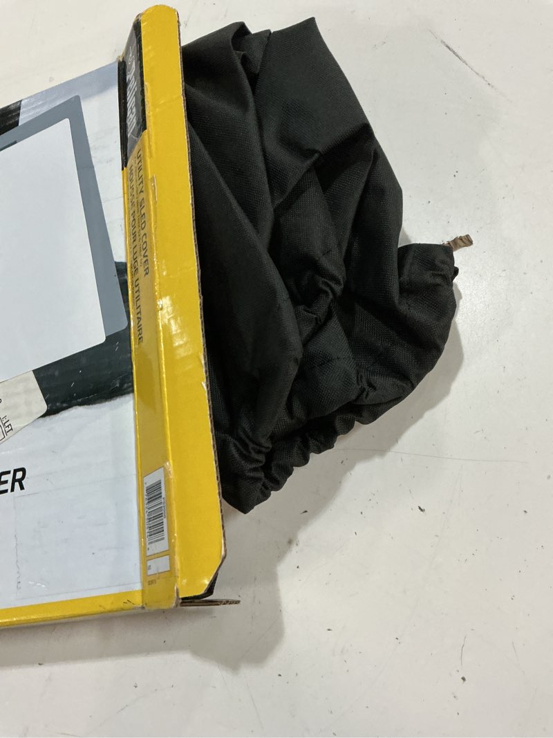 Condition photo showing Good Condition for pelican sled travel cover/ice fishing - trek 60 - protect your gear for any outdoor activities - camping, fishing and hunting - durable - protects from snow, water and mud