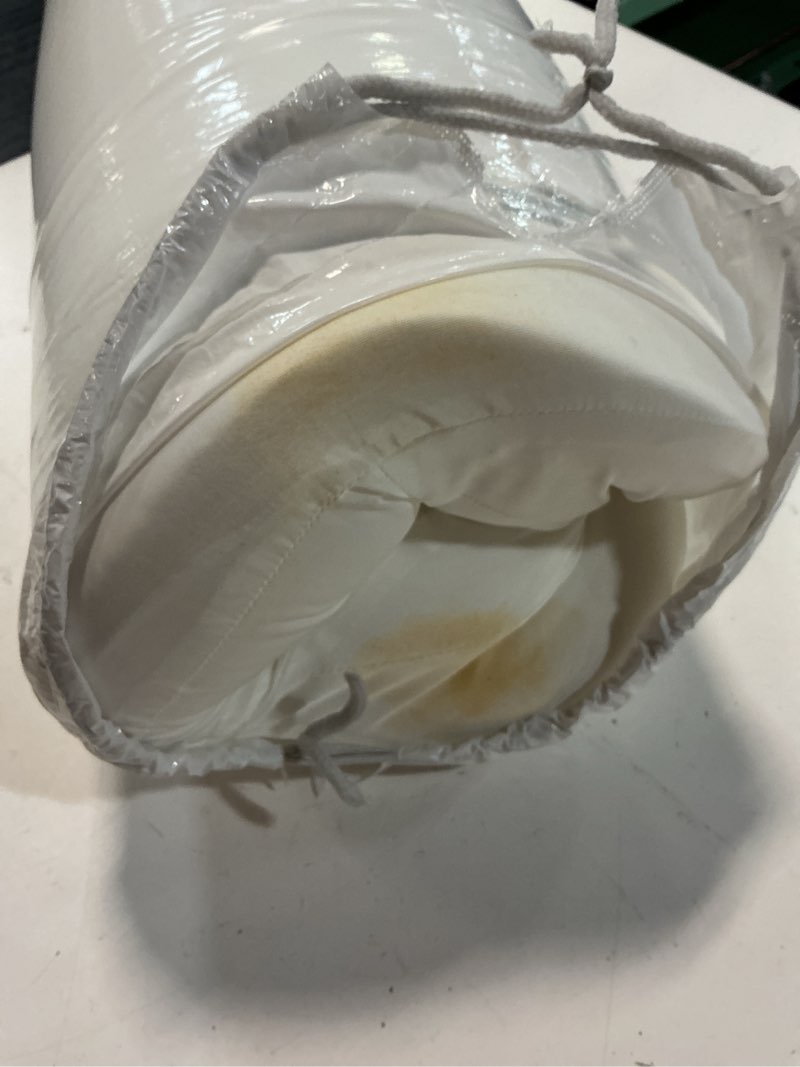 Condition photo showing As Is for new 2.0 cloud pillow, ergonomic memory foam pillow, adjustable cervical neck support pillow with breathable pillowcase for side back stomach sleepers