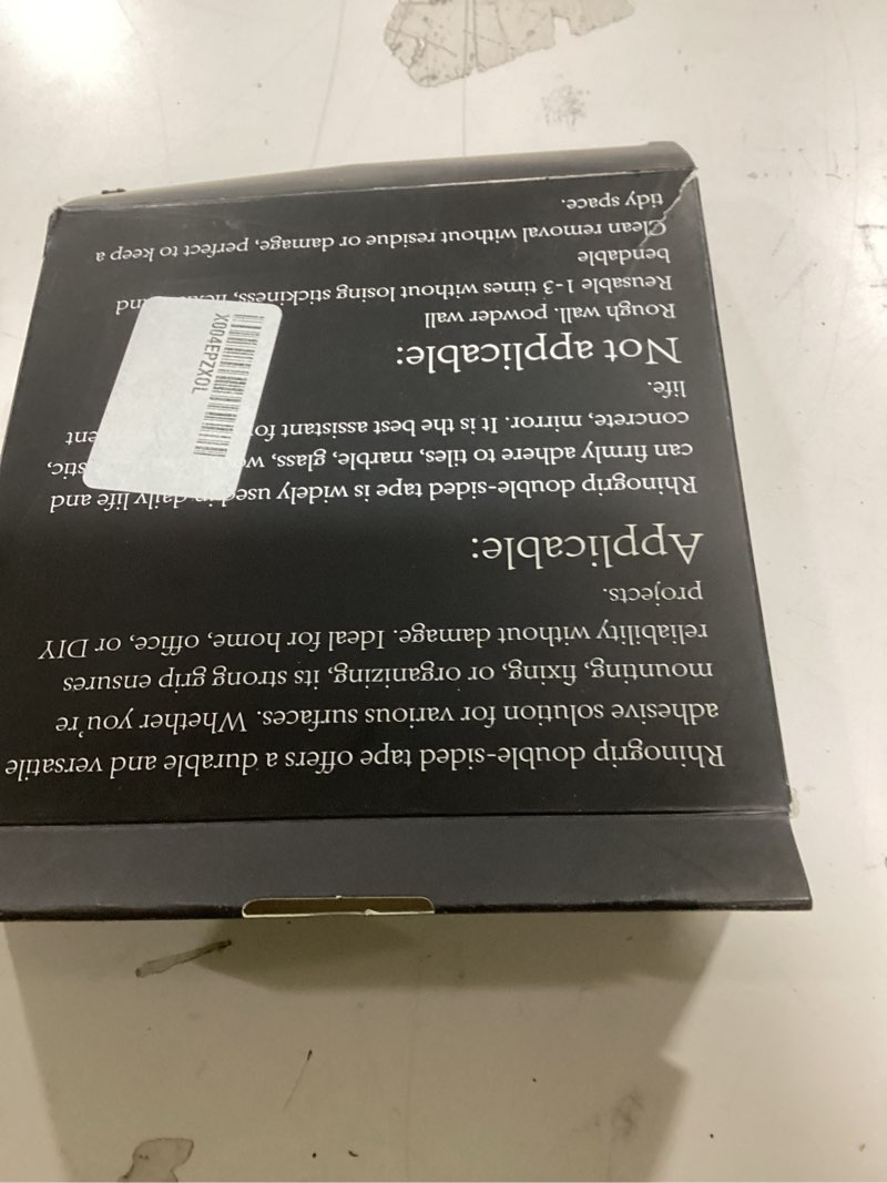 RinoGrip Double-Sided Tape – Flexible, Reusable Adhesive for Versatile Home & Office Solution