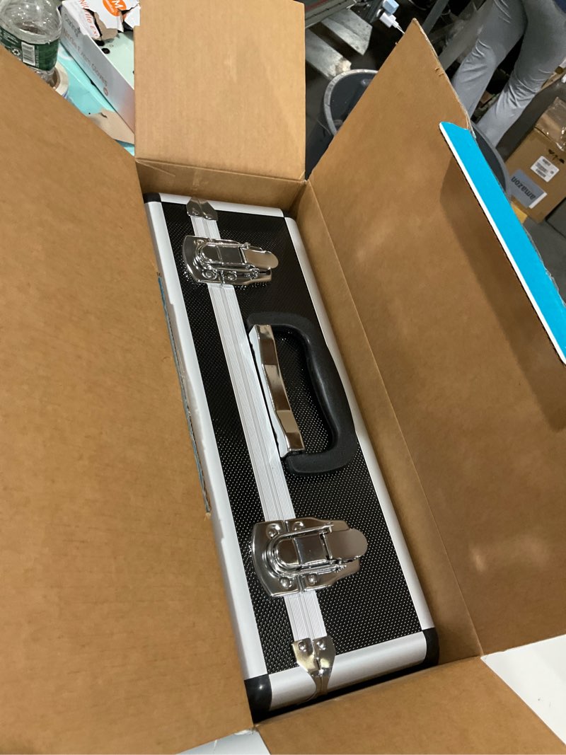 Condition photo showing As Is for makita 9557pbx1 4-1/2" paddle switch cut-off/angle grinder tool with case