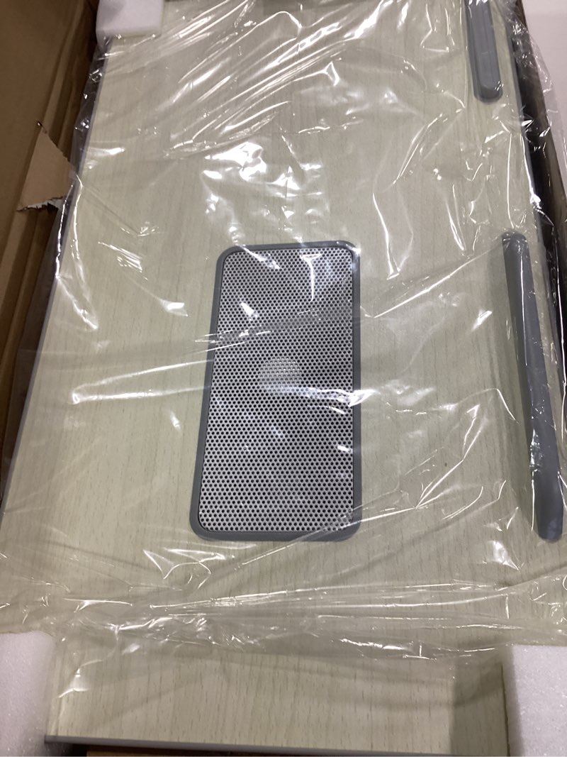 Condition photo showing Good Condition for Lap Desk for Laptop, 8AMTECH Ajustable Lap-top Table with Cooling Fan Office Desk for Laptop, Working, Reading, Writing, Drawing and Eating in Bed Sofa Floor Couch Medium Wood