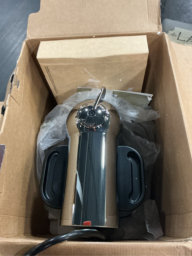 Condition photo showing Good Condition for nespresso vertuo coffee and espresso maker by breville, chrome machine chrome