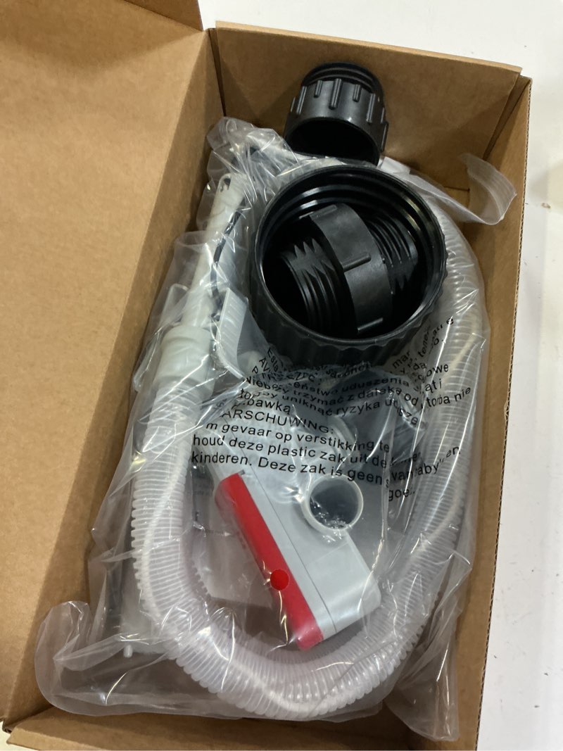 Condition photo showing New/Like New for automatic fuel transfer pump with auto-stop sensor, 3.2 gpm, 51'' hose, gas can pump with 4 can adapters, upgraded usb or battery-powered portable fuel gas pump for gas can gasoline, diesel, oil usb & battery-powered