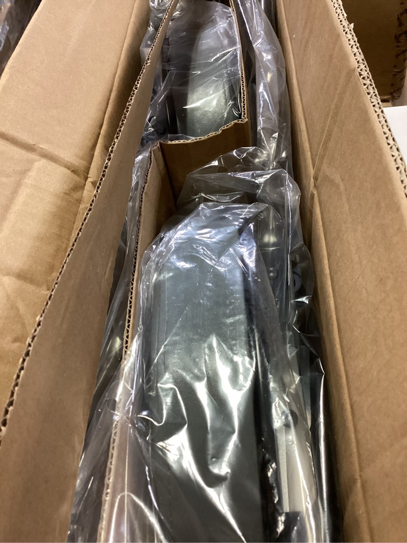 Condition photo showing Good Condition for Cushioned Padded Folding Stools, Folding Bar Stool with Backrest, 220lb Capacity, 19 Inch Collapsible Round Portable Foldable Chair for Outdoor Indoor Kitchen Camping Fishing (Grey, 2 Pack) Grey-2 Pack