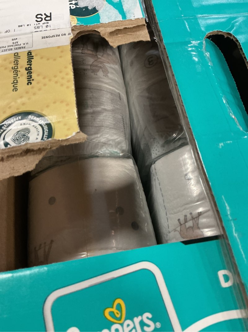 Condition photo showing New/Like New for Pampers Swaddlers Diapers, Size 3 (13-26 lbs), 136 Count, Absorbent, Keeps Baby Dry and Comfortable, Skin Safe Disposable Baby Diaper (Packaging May Vary) Size 3 136