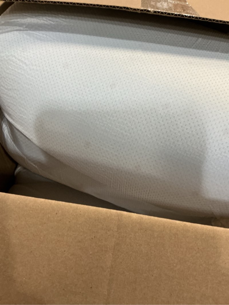 Condition photo showing As Is for Airensky 2 Inch Memory Foam Mattress Topper, Cooling Gel Infused High Density Twin (39"x75") Topper with Removable Skin-Friendly Cover, Bed Topper for Pressure Relief Back Pain, CertiPUR-US Certified Twin 2 Inch (White Cover)