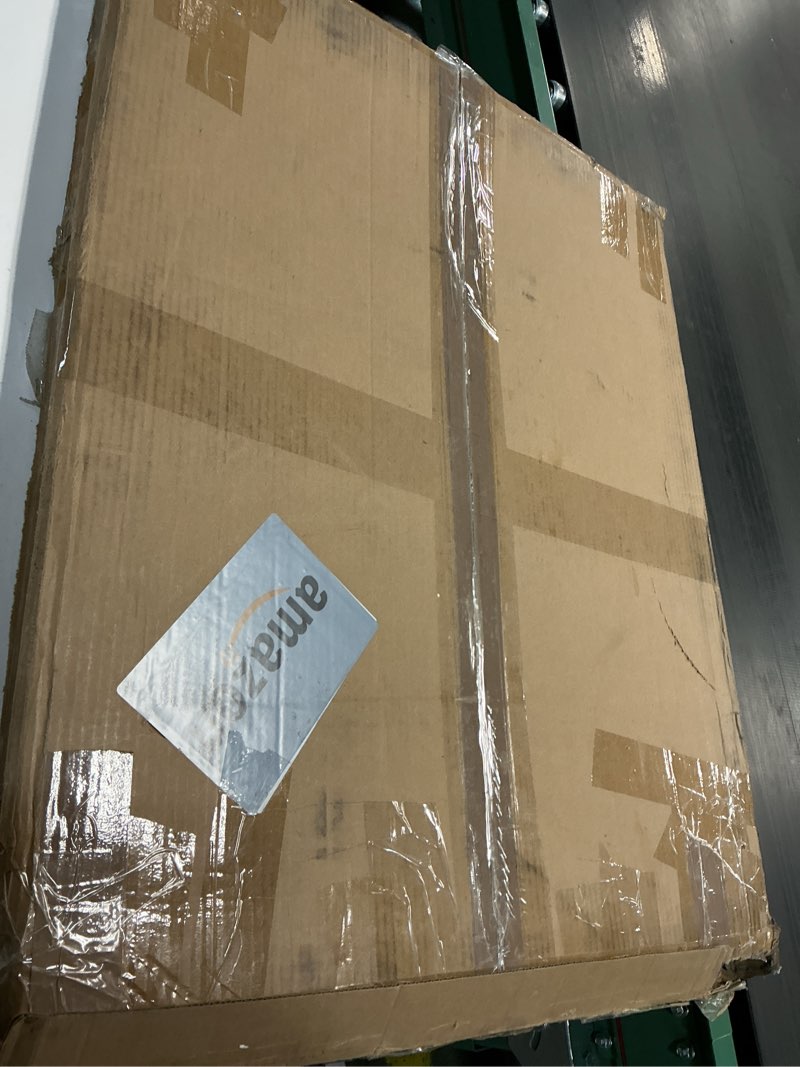 Condition photo showing Good Condition for Homeforia 24x30 Poster Frame Black, High End Metal 24 x 30 Picture Frames with Mat 18 by 24 inches Photo, 24x30 Black Frame Matted to 18x24 Print, 30x24 Large Frame, Tempered Glass, Wall Kit, Set of 1